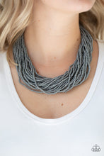 Load image into Gallery viewer, The Show Must CONGO On! - Silver Necklace
