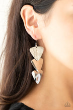 Load image into Gallery viewer, Terra Trek - Silver Earring
