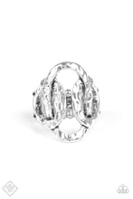 Load image into Gallery viewer, Triple The Texture - Silver Ring
