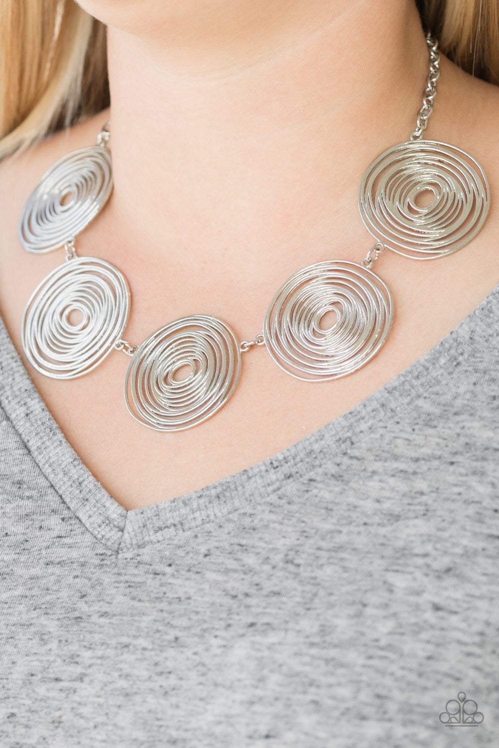 SOL-Mates - Silver Necklace