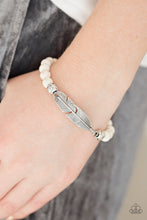 Load image into Gallery viewer, Take Wing - White Bracelet
