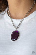 Load image into Gallery viewer, Light As HEIR - Purple Necklace
