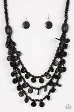 Load image into Gallery viewer, Safari Samba - Black Necklace
