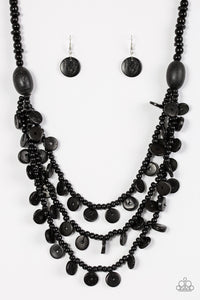 Safari Samba - Black Necklace