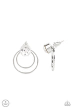 Load image into Gallery viewer, Word Gets Around - White Earrings

