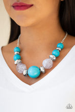 Load image into Gallery viewer, Daytime Drama - Blue Necklace
