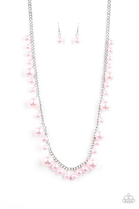 There’s Always Room At The Top - Pink Necklace