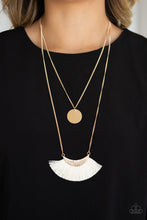 Load image into Gallery viewer, Tassel Temptation - Gold Necklace
