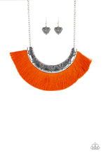 Load image into Gallery viewer, Might And MANE - Orange Necklace
