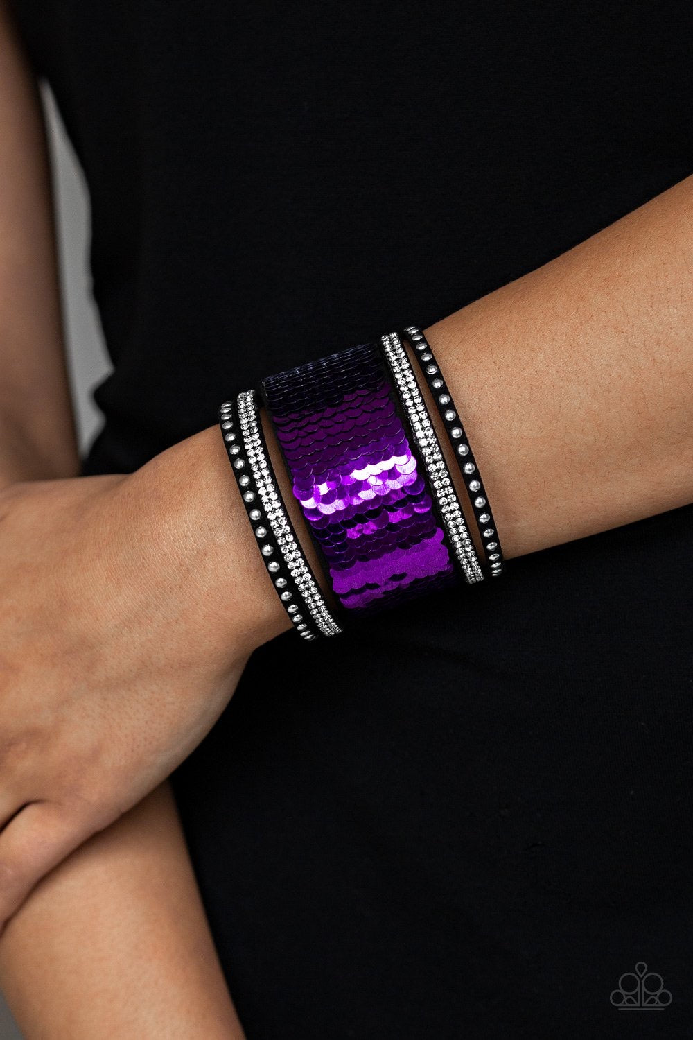 MERMAIDS Have More Fun - Purple Urban Bracelet