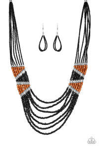 Kickin’ It Outback - Black Necklace
