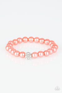 Im Here For The Bride - Orange Bracelet