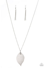 Load image into Gallery viewer, Fall Foliage - Silver Necklace
