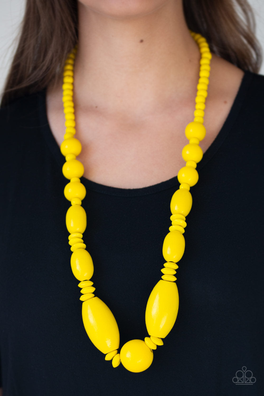 Summer Breezin - Yellow Necklace