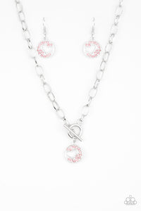 Heartbeat Retreat - Pink Necklace