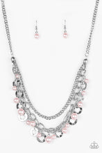 Load image into Gallery viewer, Hoppin Hearts - Pink Necklace
