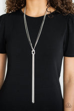 Load image into Gallery viewer, Forget Me KNOT - Silver Necklace
