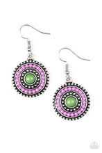 Load image into Gallery viewer, Rainbow Riviera - Purple Earring
