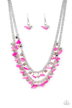 Load image into Gallery viewer, Pebble Pioneer - Pink Necklace
