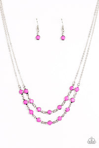 Summer Girl - Purple Necklace