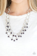 Load image into Gallery viewer, Yacht Tour - Purple Necklace
