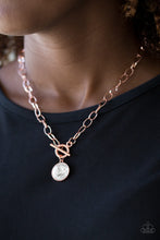 Load image into Gallery viewer, She Sparkles On - Copper Necklace
