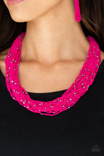 Load image into Gallery viewer, Summer Samba - Pink Necklace
