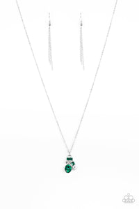 Time To Be Timeless - Green Necklace