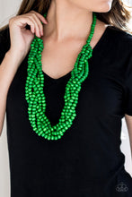 Load image into Gallery viewer, Tahiti Green Tropic - Green Necklace
