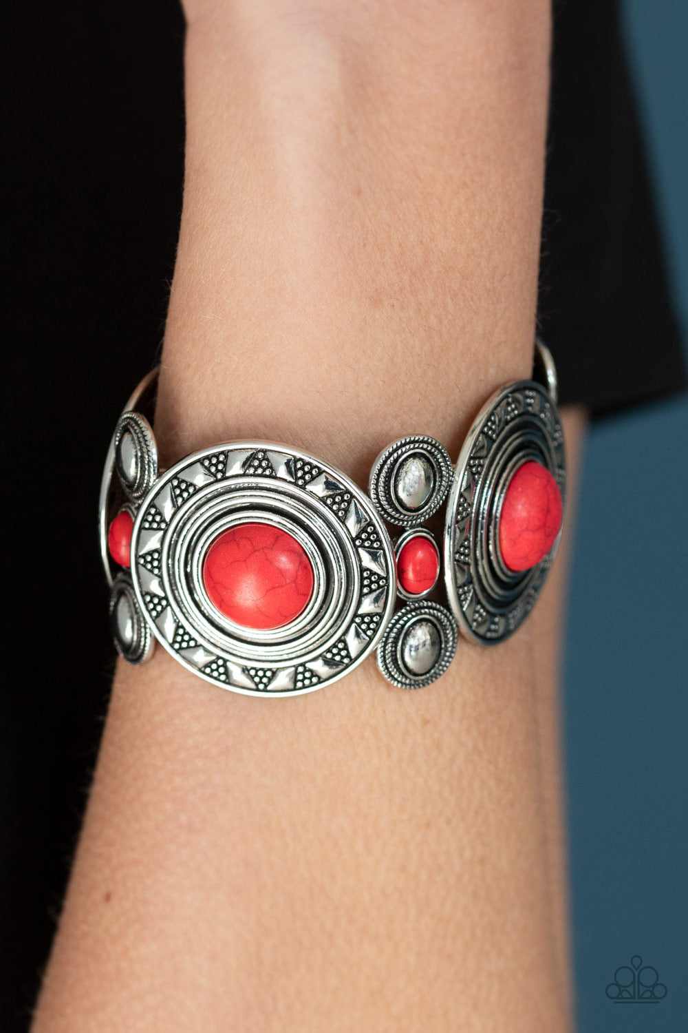 Sunny Salutations - Red Bracelet