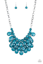 Load image into Gallery viewer, Sorry To Burst Your Bubble - Blue Necklace
