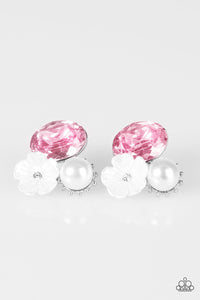 Lily Lagoon - Pink Post Earring