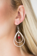 Load image into Gallery viewer, REIGN On My Parade - Red Earring
