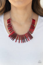 Load image into Gallery viewer, Out Of My Element - Red Necklace
