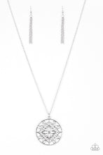 Load image into Gallery viewer, Mandala Melody - Silver Necklace
