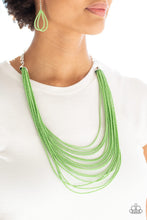 Load image into Gallery viewer, Peacefully Pacific - Green Necklace
