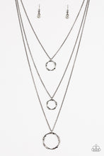 Load image into Gallery viewer, Timelessly Twisted - Black Necklace
