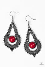 Load image into Gallery viewer, Zoomin Zumba - Red Earring
