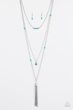 Load image into Gallery viewer, SANDSTONE Castles - Blue Necklace
