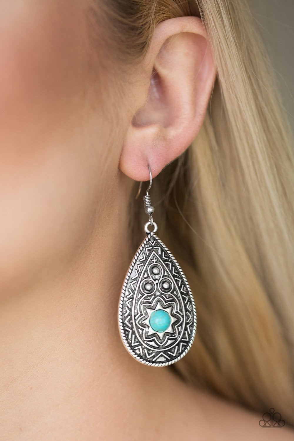 Summer Sol - Blue Earrings