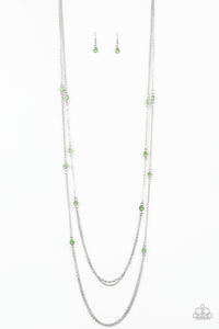 Sparkle Of The Day - Green Necklace