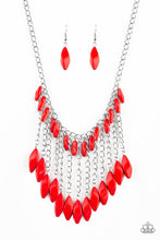 Load image into Gallery viewer, Venturous Vibes - Red Necklace
