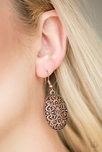 Load image into Gallery viewer, Wistfully Whimsical - Copper Earring
