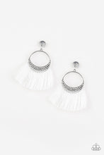 Load image into Gallery viewer, Spartan Spirit - White Earrings
