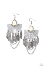 Load image into Gallery viewer, Sure Thing, Chief! - White Earring
