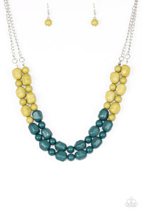 Island Excursion - Green Necklace