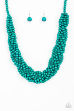 Load image into Gallery viewer, Tahiti Tropic - Blue Necklace
