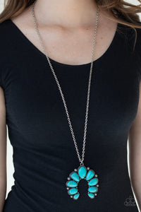 Stone Monument - Blue Necklace