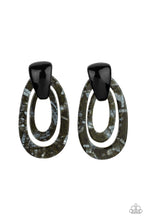 Load image into Gallery viewer, The HAUTE Zone - Black Post Earrings
