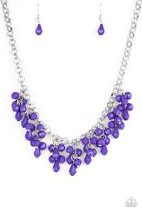 Modern Macarena - Purple Necklace